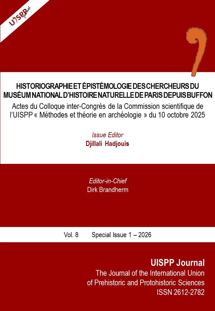 Épistémologie et Historiographie des chercheurs du muséum d'histoire naturelle de Paris depuis Buffon